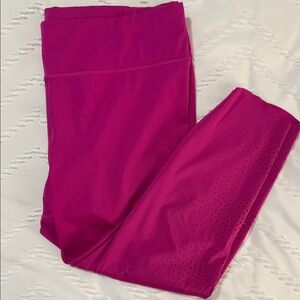 Athleta Vibrant Pink Leggings XL